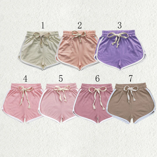 RTS NO MOQ Sibling Baby girls clothes Summer Shorts