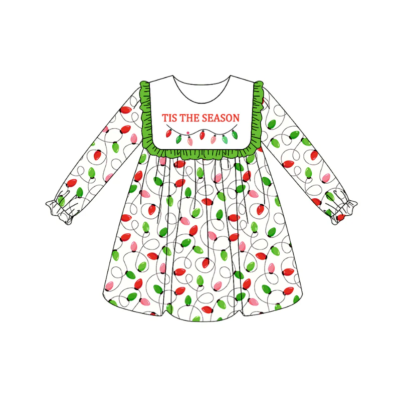 Custom moq 5 each style eta 6-7weeks baby girl clothes THIS IS SEASON long sleeve pants sets and briefs sets and dress 1 and dress 2 -25.7.19
