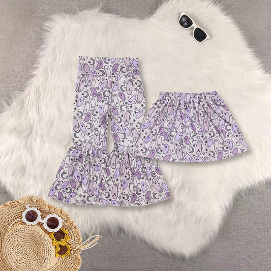 RTS NO MOQ Sibling baby girls Clothes long pants and skirts