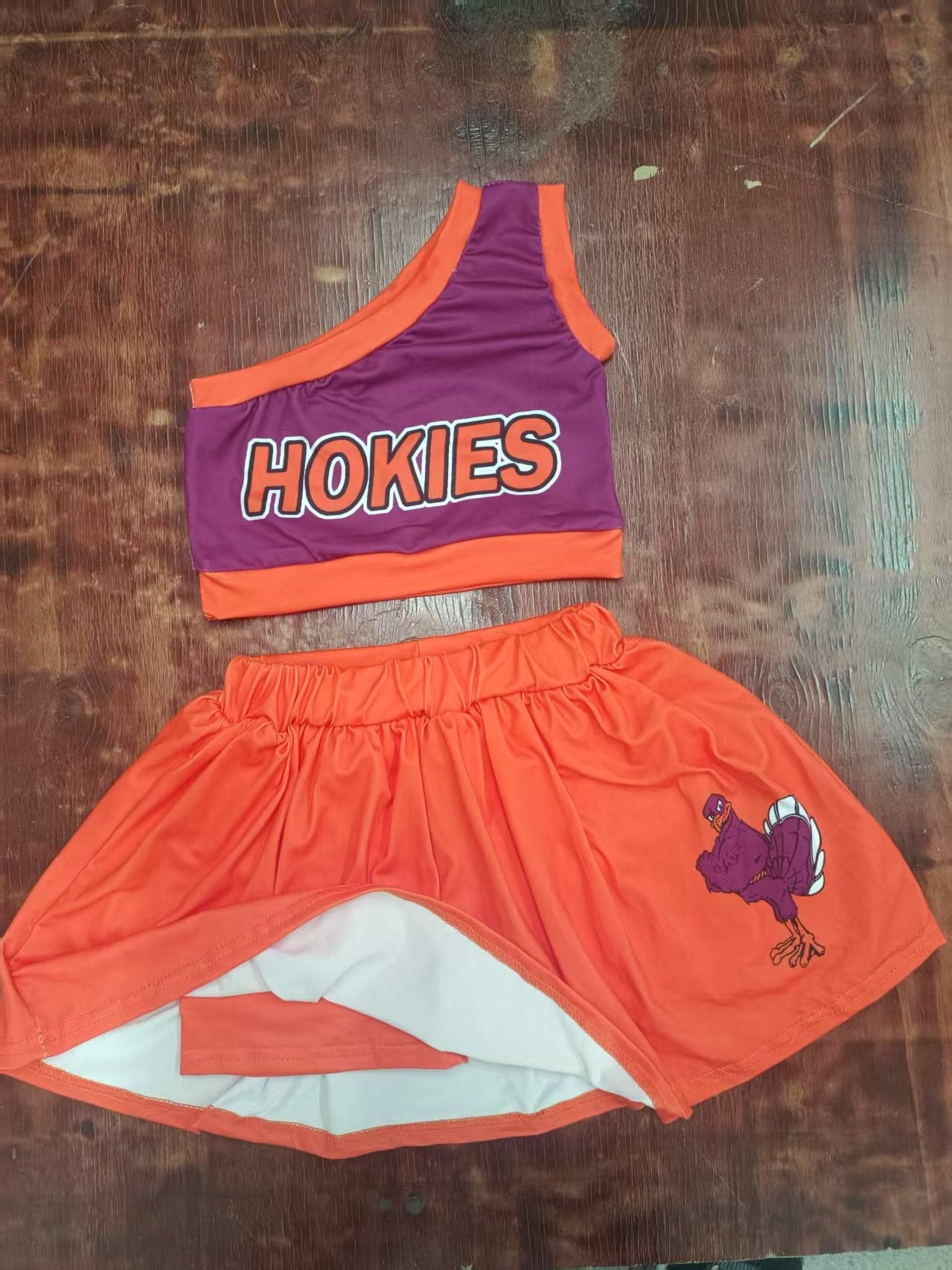 Custom moq 3 eta 6-7weeks baby girl clothes team orange sleeveless dress
