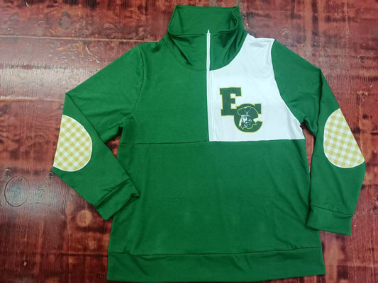 Custom moq 3 eta 6-7weeks baby boys clothes team green Long Sleeve Top