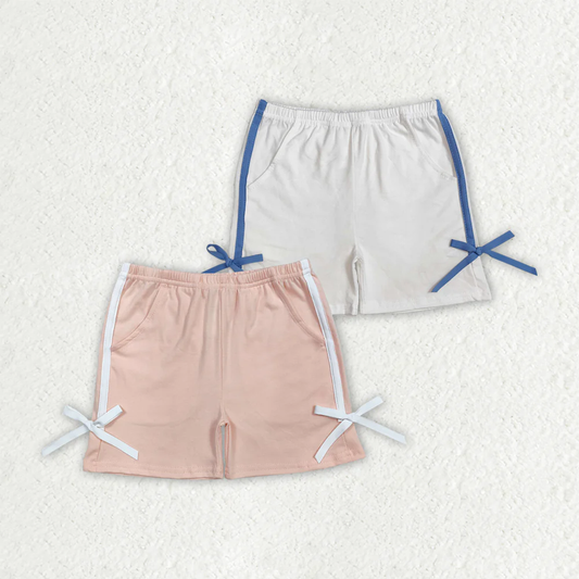 RTS NO MOQ baby girl clothes summer bow shorts