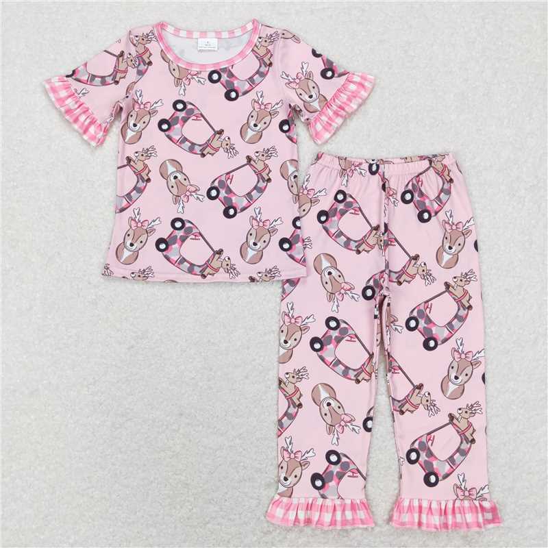 RTS NO MOQ short-sleeved shorts suit & short-sleeved sets and short sleeve pants