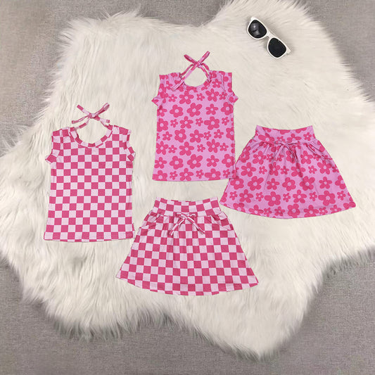 RTS Sibling baby girl clothes Short Sleeve Shorts sets