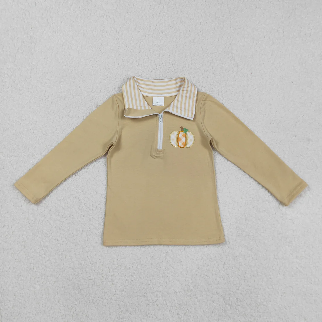 RTS NO MOQ Sibling baby girls boys clothes embroidery Valentine Long Sleeve tops