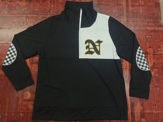 Custom moq 3 eta 6-7weeks baby boys clothes team black Long Sleeve Top