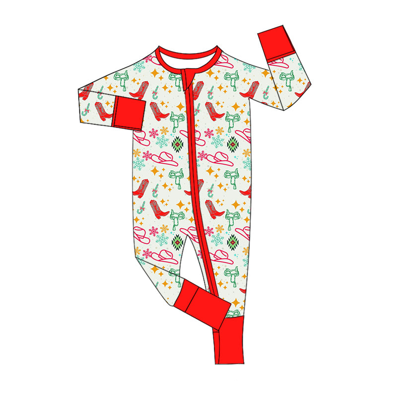 9.7 custom each style moq 5eta 4-6week Sibling Sister boots hat red baby boy sets and rompers match family design