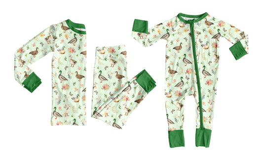 25.8.6 custom each style moq 5eta 4-6week Sibling Sister duck baby boy long sleeve pants sets and rompers match family design