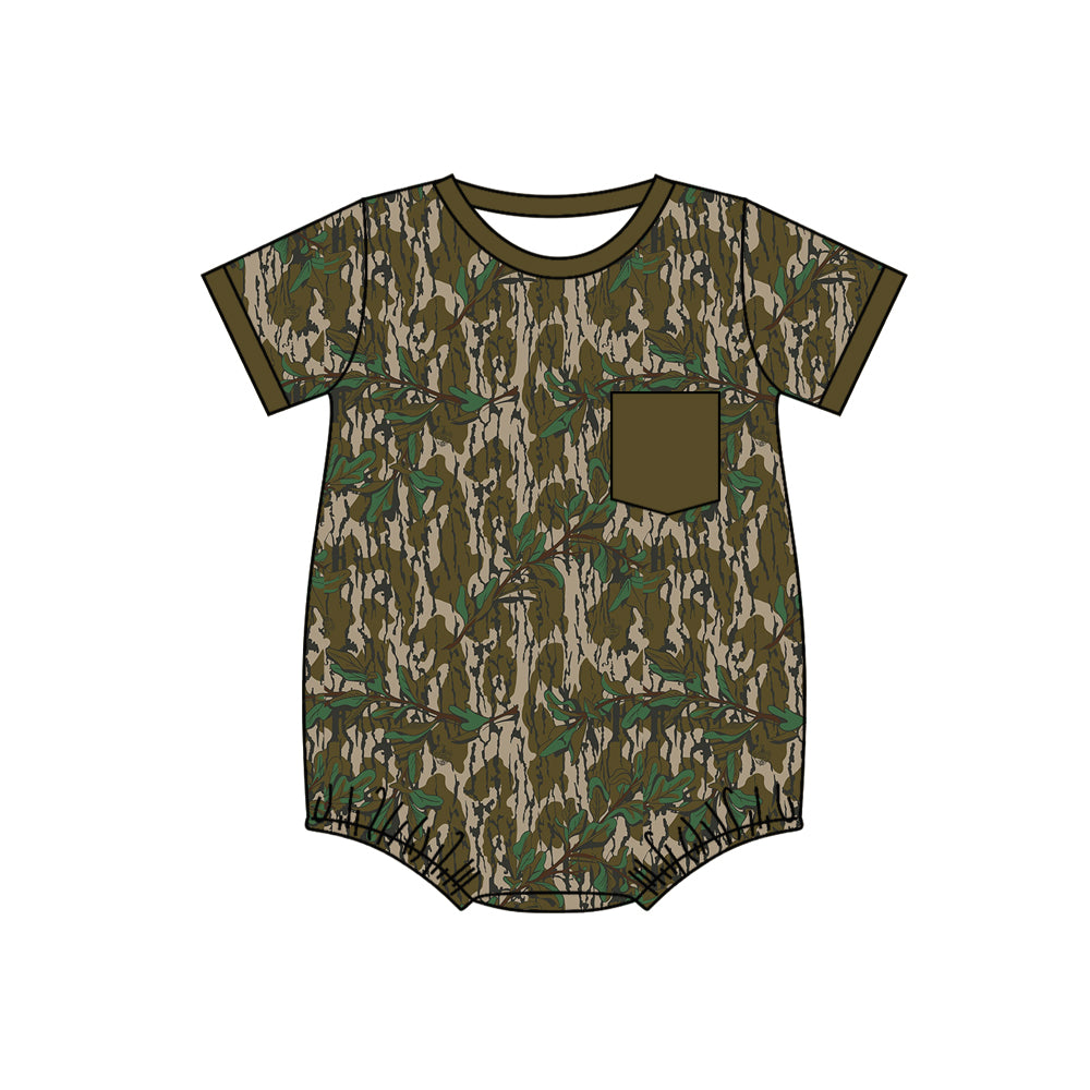 11.2 custom each style moq 5eta 4-6week Sibling Sister camouflage baby boy short sleeve shorts sets and rompers match design