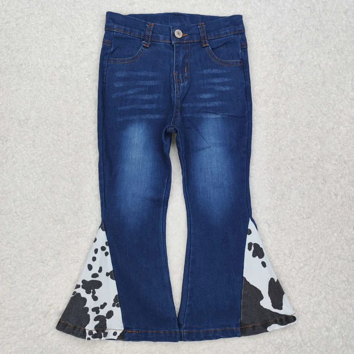 RTS NO MOQ Sibling Baby Girls Clothes Jeans: Flared & Ripped