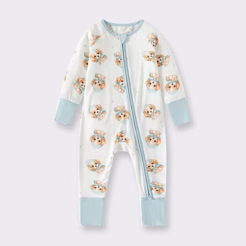 Custom moq 5 each style eta 6-7weeks baby boy clothes long sleeve romper -25.8.29
