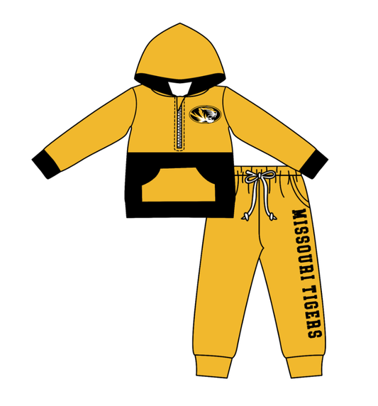 Custom moq 5 mix size eta 6-8weeks milk silk summer teams baby boy clothes hooded long sleeve pants sets-25.10.24