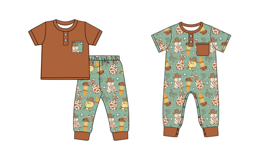 25.9.25 custom each style moq 8 eta 6-8week Sibling Sisters egg baby boy clothes short sleeve pants sets and romper match family design