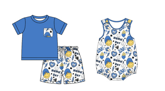 1.17 custom each style moq 5eta 4-6week Sibling Sister mama boy baby girl sets and boy romper match family design