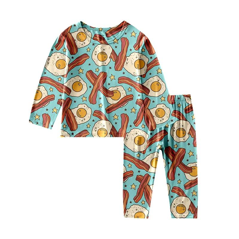 Custom moq 5 each style eta 6-7weeks baby boy clothes long sleeve pants sets 8-25.7.28