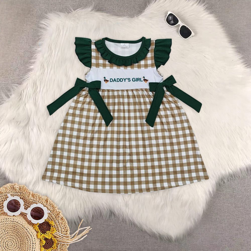 RTS Boys and girls Embroidered Short Sleeve Shorts sets dress rompers