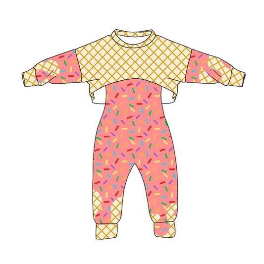 Custom summer teams baby girl clothes team long sleeve pants 2pc sets-25.8.4
