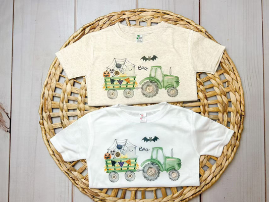 Custom moq 5 each style eta 6-7weeks baby girl clothes halloween top t-shirts