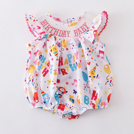 5.17custom each style moq 5eta 4-5week Sibling Sister BIRTHDAY GIRL print  girls dress and baby romper match family design