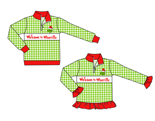 25.8.5 custom each style moq 5eta 4-6week Sibling Sister Christmas baby boy long sleeve top 2