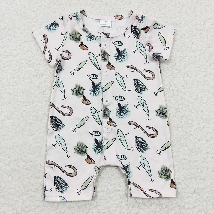 RTS NO MOQ Baby boys clothes Shorts Sleeve Romper Mixed Sizes