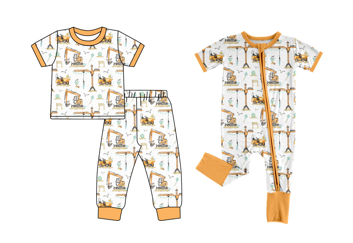 11.13 custom each style moq 5eta 4-6week Sibling Sister orange baby girls short sleeve sets and rompers match design