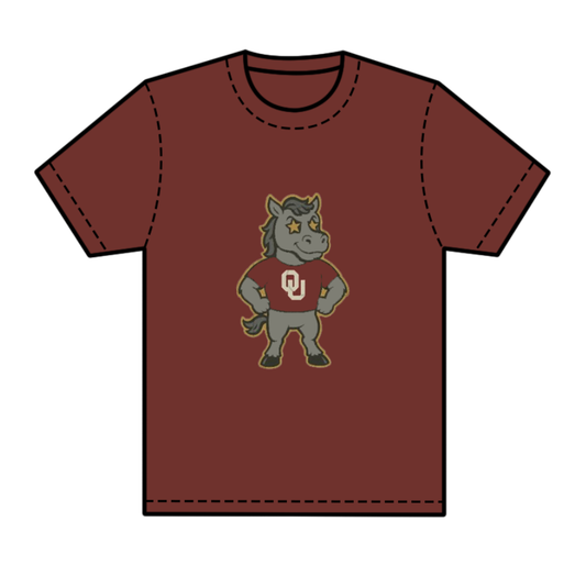 Custom moq 5 each style eta 6-7weeks baby clothes team brick red shorts sleeve tops and adult top-25.7.22