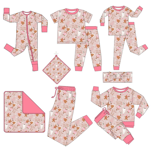 Custom moq 5 each style eta 6-7weeks baby girl clothe long sleeve pant sets 1 and set 2 and short sleeve pants set and pant and romper and blanket-25.7.14