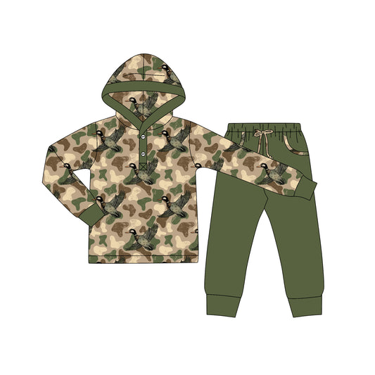 25.9.2 custom each style moq 5eta 4-6week Sibling Sisters camouflage duck baby boy clothes long sleeve pants sets and romper match family design