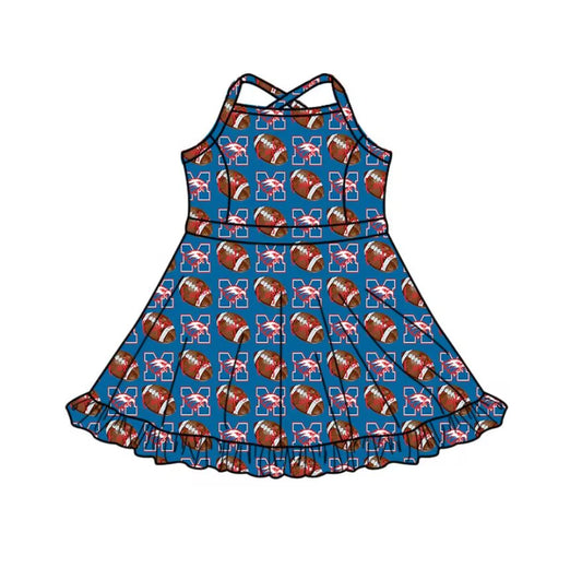Custom moq 5 each style eta 6-7weeks baby girl clothes team sleeveless dress