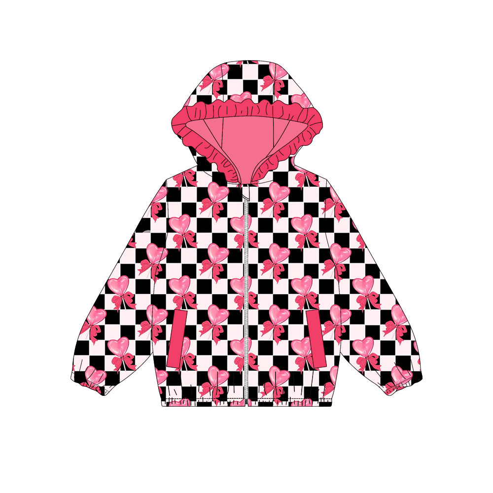 25.9.9 custom each style moq 5eta 4-6week Sibling Sisters baby girl hooded long sleeve top 3 match family design