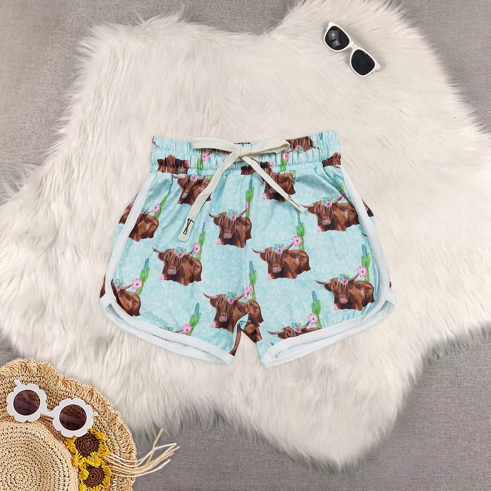 RTS NO MOQ Baby girls clothes Summer Shorts