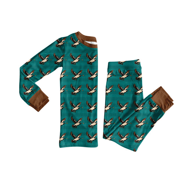25.9.6 custom each style moq 5eta 4-6week Sibling Sisters duck baby boy clothes long sleeve pants sets and romper match family design