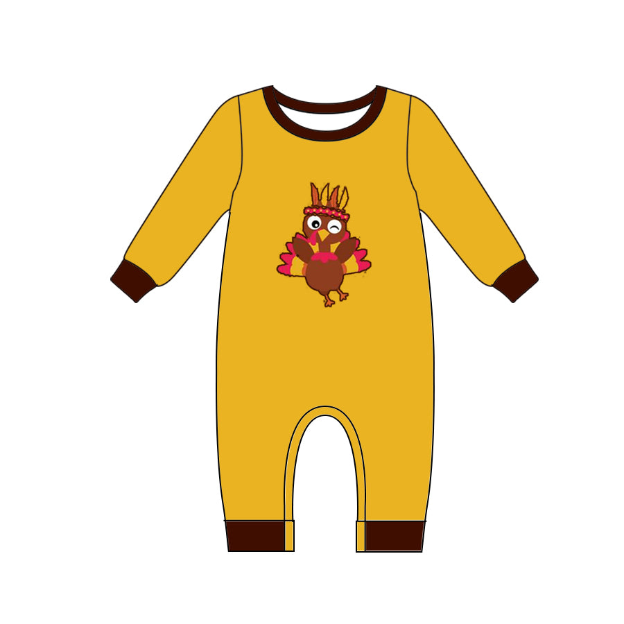 5.29 custom each style moq 5eta 4-5week Sibling Sister turkey yellow boys outfits and romper match family design