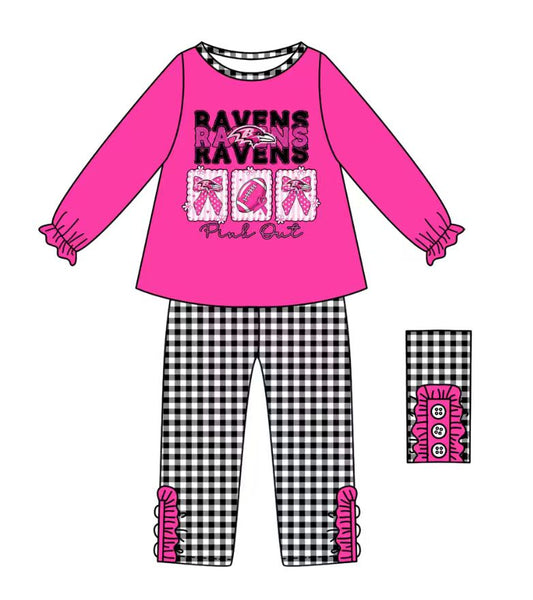 Custom moq 5 mix size eta 6-8weeks baby girl clothes rugby bow rose red long sleeve pants set -25.9.11