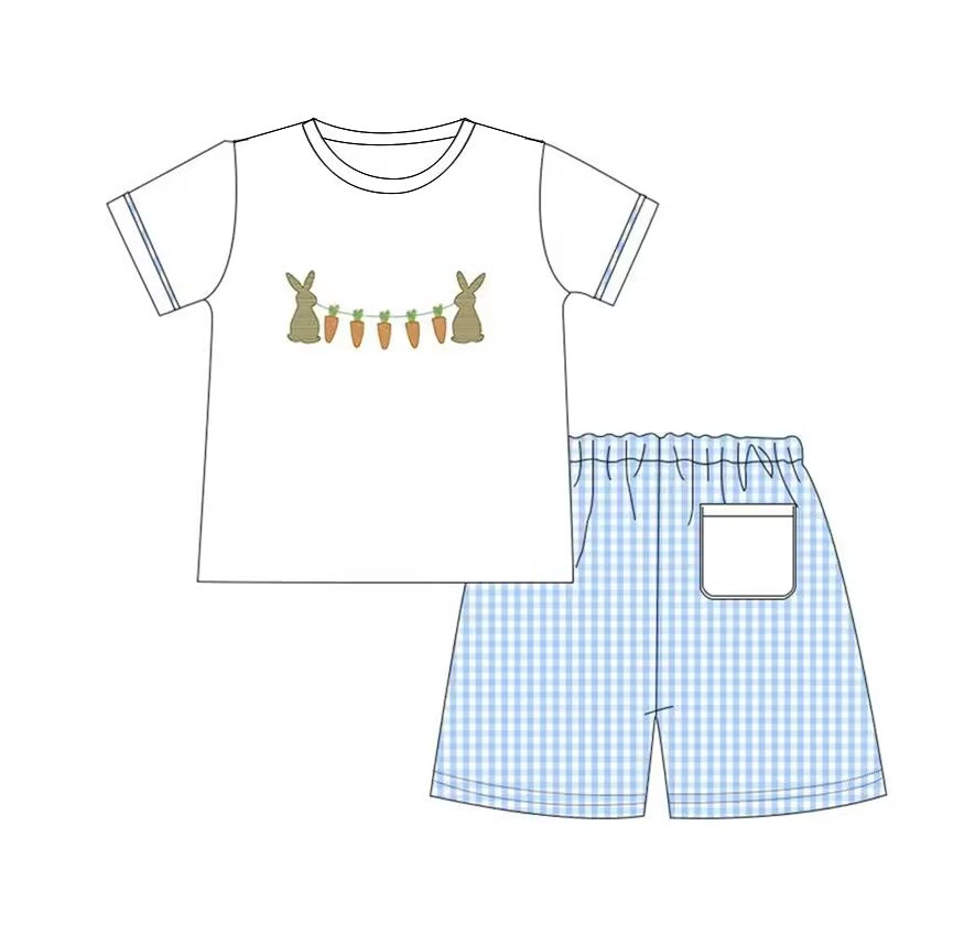 boys embriobery easter sets