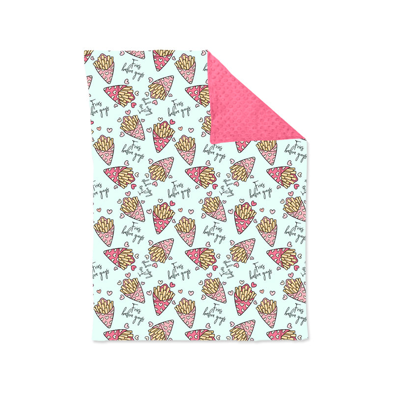 10.2 custom each style moq 5 eta 4-6week pink baby blanket kids blanket design