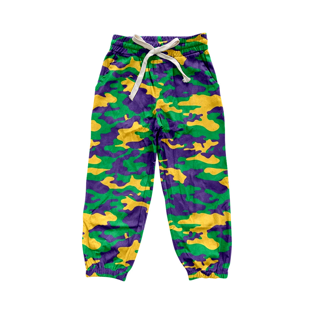 9.25 custom each style moq 5 eta 4-6week baby boys clothes colorful camouflage gray long pants