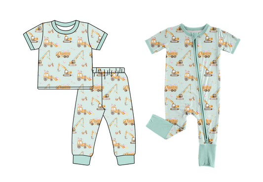 25.9.25 custom each style moq 8 eta 6-8week Sibling Sisters baby boy clothes short sleeve pants sets and romper match family design