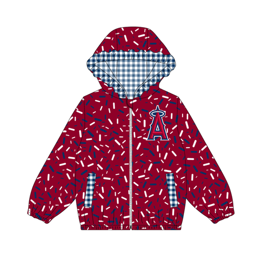 10.3-2-Custom moq 8 mix size milk silk summer team baby girls clothes dark red hooded long sleeve top-25.10.9