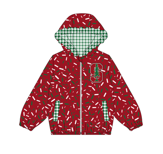 10.3-4-Custom moq 8 mix size milk silk summer team baby girls clothes dark red hooded long sleeve top-25.10.9