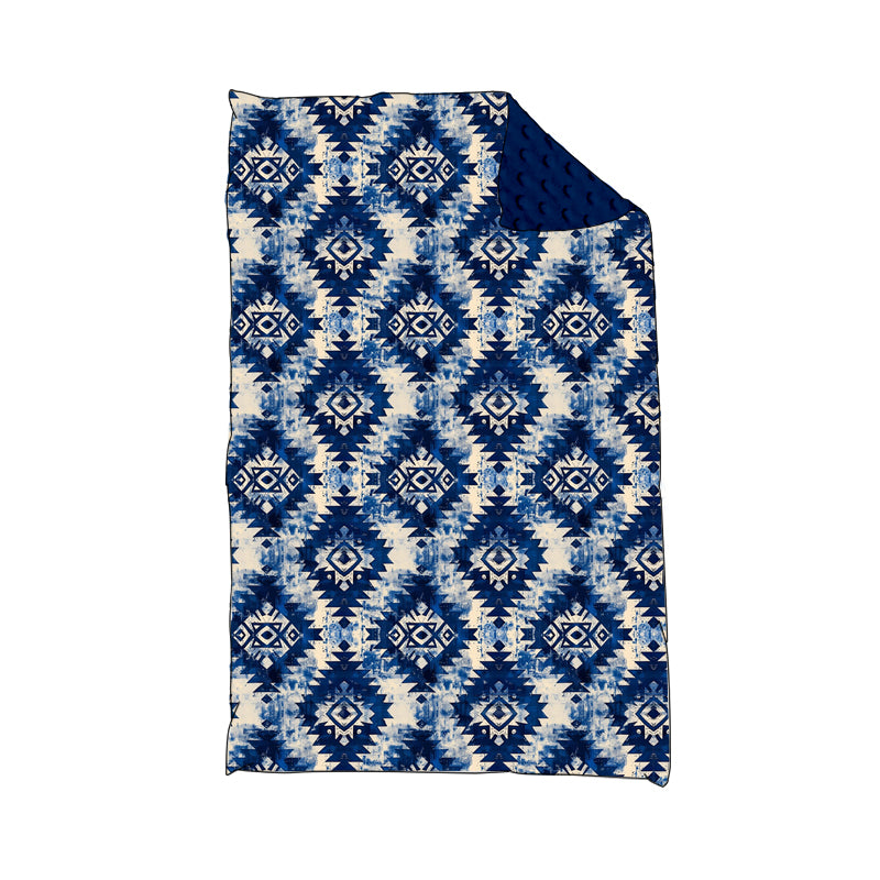 8.29 custom each style moq 5 eta 4-6week baby blanket blue blanket design
