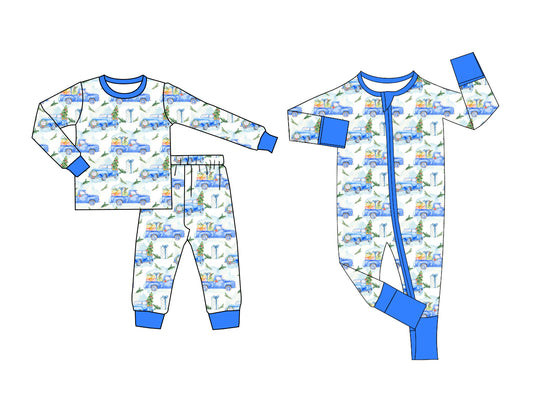 25.5.20 custom each style moq 5eta 4-6week Sibling Sisters Christmas baby boy long sleeve pants sets and rompers match family design