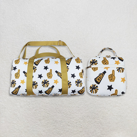 RTS NO MOQ baby kids clothes team cheer kids backpack and lunch box