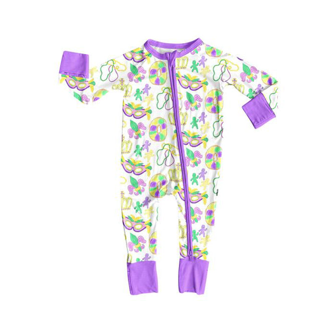 25.9.6 custom each style moq 5eta 4-6week Sibling Sisters mardi gras baby girl clothes long sleeve pants sets and romper match family design