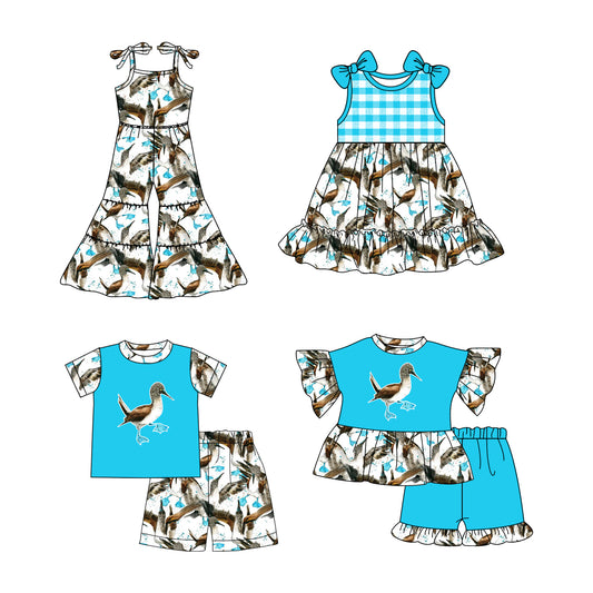 2.21 custom each style moq 5eta 4-6week Sibling Sister baby girl sets and dress and jumpsuit match family design