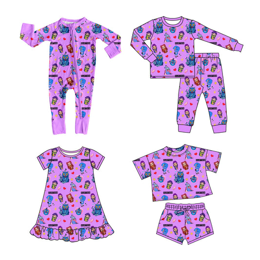 25.10.11 custom each style moq 5 eta 6-8week Sibling Sisters baby girl long sleeve pants sets and shorts sets and dress and rompers match family design