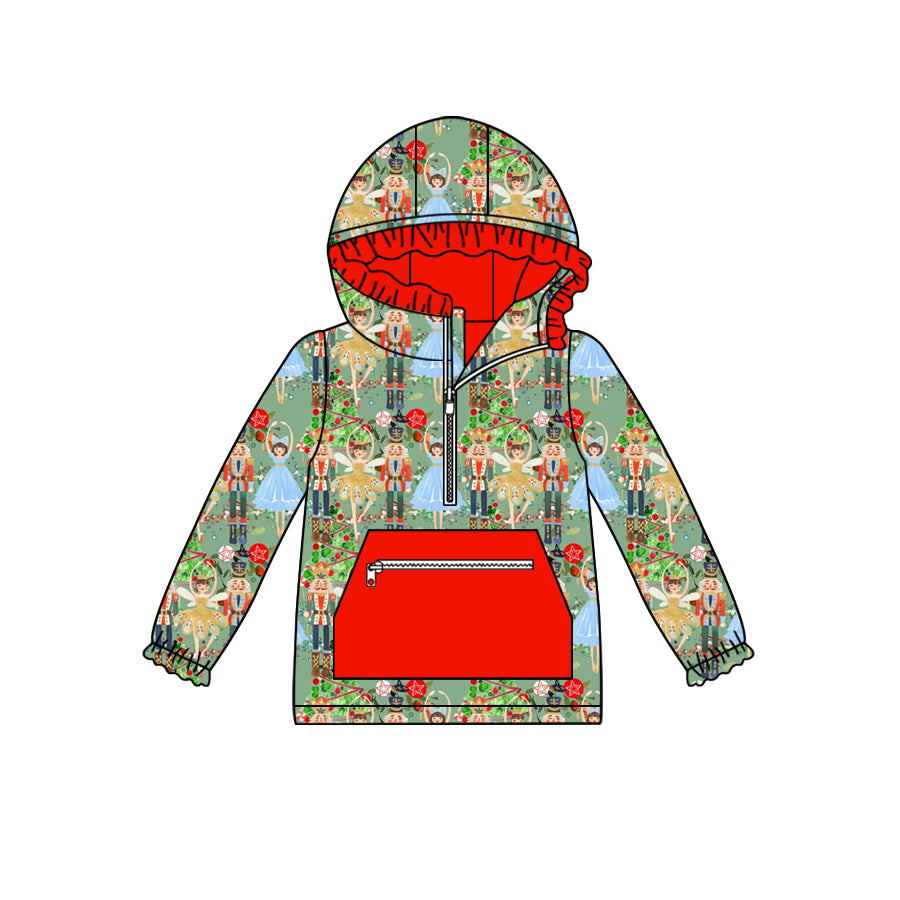 6.7 custom each style moq 5 eta 4-6week Sibling Sister red Christmas girls long sleeve tops 1 and  top 2 and deer top 3