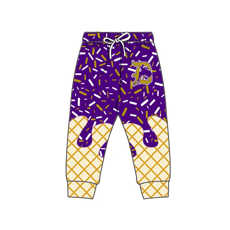 Custom moq 5 mix size milk silk baby girls clothes team purple hooded long sleeve tops and short sleeve top and dress and pants and shorts-25.7.1