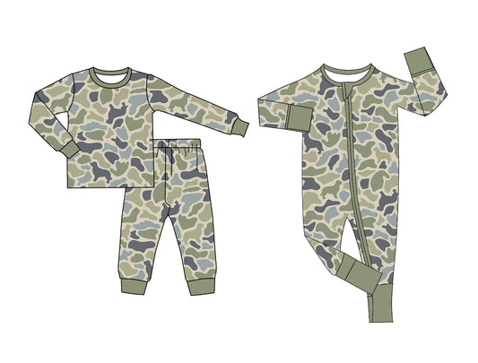 25.5.17 custom each style moq 5eta 4-6week Sibling Sisters Camouflage baby boy long sleeve pants sets and rompers match family design